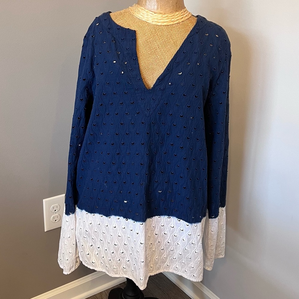 Bailey 44 eyelet blouse